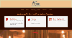 Desktop Screenshot of newamberindian.com